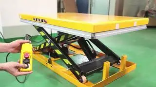Fixed electric hydraulic lifting platform 1-ton small lift 2T loading and unloading Goods platform