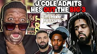 J. Cole ADMITS He&rsquo;s Out the Big 3 | Bronx Zoo Freestyle (REACTION)