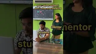 when students don&rsquo;t stop overthinking #investing #optiontrading #stockmarket #finance #nifty#trading