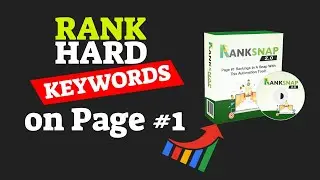 How to Rank For Hard Keywords on Page One of Both Google & Youtube | RankSnap 2.0 | Proof & Bonuses