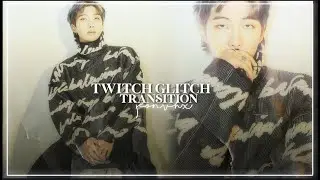 Twitch Glitch transition with shake tutorial on Alight motion |Jeonvhx|