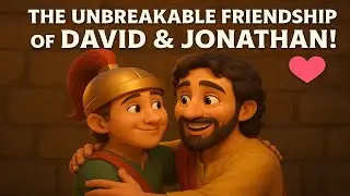 The Unbreakable Friendship of David & Jonathan! 💖 A Bible Story for Kids