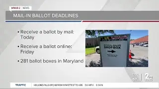 Mail-In Ballot deadline approaching