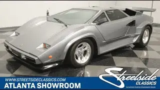 1987 Pontiac Fiero Lamborghini Countach Replica for sale | 6410 ATL