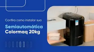 Como instalar o Tanquinho EcoMax 20kg Colormaq?