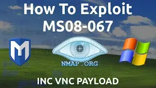 How to exploit ms08-067 (Inc VNC Payload)