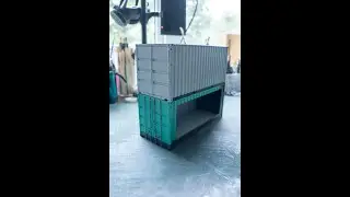 How to put together your 1/24th scale container
