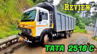 TATA 2518C Truck Detailed Review Malayalam, Tipper