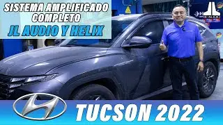 Hyundai Tucson 2022 Sistema JL Audio & Helix.