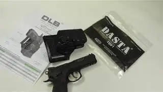 CZ 75 Czech Police Professional Service Holster w/ Automatic Safety Lock