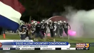 DSUSD student-athletes allowed to start voluntary conditioning under strict safety protocols