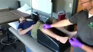 Dry Needling Treatment Session Time Lapse