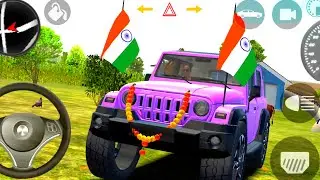 Dollar Dj (song) New Car Simulator 3d Mahindra  Thar Pink 😈 Driving Indian Car Simulator |ST Gaming 