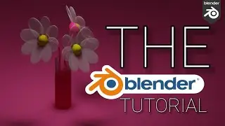Blender Tutorial 🌼How To Make A Flower In Blender