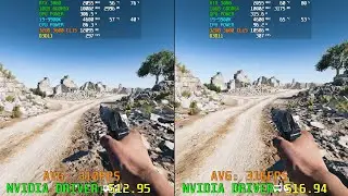 Nvidia Driver: 512.95 vs 516.94 [RTX 3080 - 5 Games]