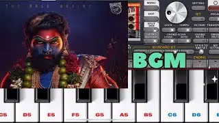 Pushpa 2 BGM Theme | Instrumental Mobile Piano Cover on ORG24