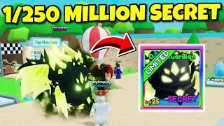 Showcasing DARK GUARDIAN SECRET In Bubble Gum Simulator INFINITY
