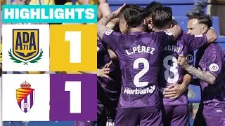 Resumen de AD Alcorcón vs Real Valladolid CF (1-1)
