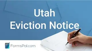 Utah Eviction Notice - GUIDE