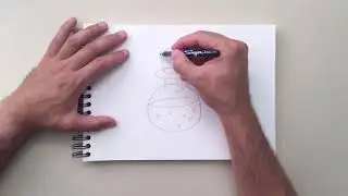 How to Draw a Potion Flask