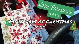 Living in a Car | My 12 Days of Christmas: Day 8 | Christmas Haul