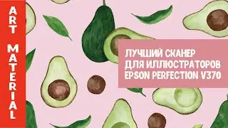 Лучший сканер для иллюстраторов Epson Perfection V370. Сравнение датчиков CIS и CCD.