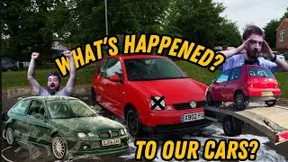 AN UPDATE ON OUR &pound;1,000 SHITBOXES.