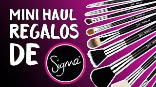 RECIBIDOS DE SIGMA · BROCHAS DE MAQUILLAJE PRO 💁🏻‍♀️