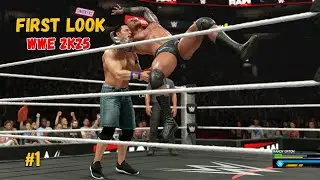 JOHN CENA VS RANDY ORTON - WWE 2K25 GAMEPLAY - PART 1 (URDU-HINDI)