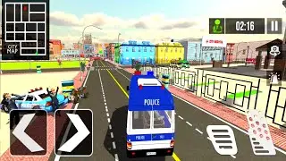 Police Ambulance Van Driving - 911 Emergency Rescue Game - Android Gameplay.