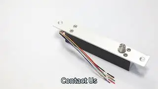 DC 12v Electric Drop Bolt Lock Fail-Safe Secure Electric Door Lock Release With Time Delay