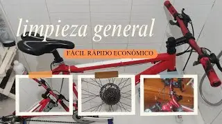 Lava tú bicicleta 🚲 sin gastar mucho dinero