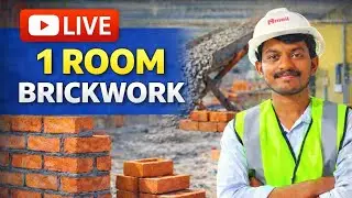 Brickwork Quantity Calculation for 1 Room | Civil Engineering Basics