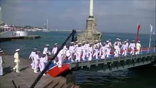 Sevastopol, Crimea, Russian Navy Day celebration, Sun July 26 2015 part 1