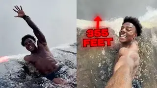 I ALMOST DIED at Devil's Pool... 355FT DROP  (Speed FREAKOUT)