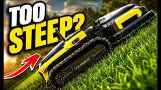 Yarbo Robot Mower - Quiet Power for HUGE Lawns!
