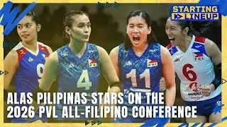 Alas Pilipinas stars on the 2026 PVL All-Filipino Conference  | STARTING LINEUP | HIGHLIGHTS
