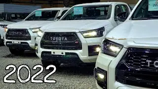 Только что прибыл 😍 Toyota Hilux 2022 GR-Sport грузовик с двойной кабиной &laquo;с ценой&raquo;