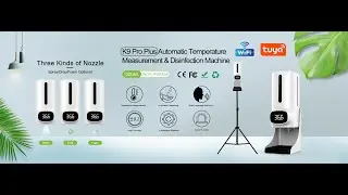Top Selling: K9 Pro Plus Thermometer Soap Dispenser