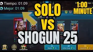 SOLO EMBRYS vs SHOGUN 25 | RAID SHADOW LEGENDS