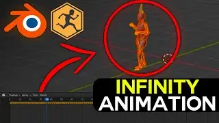 How to Create Smooth Infinite Animation Loops with MIXAMO in Blender