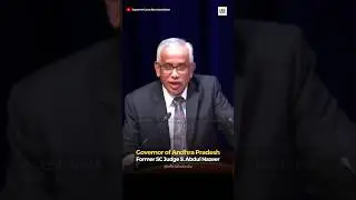 Governor of Andhra Pradesh S Abdul Nazeer #supremecourt #viralshorts #viral