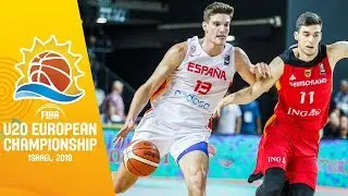 Spain v Germany - Full Game - FIBA U20 European Championship 2019