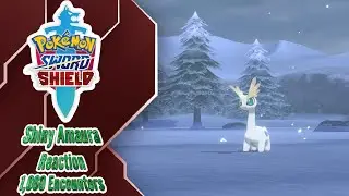 Shiny Amaura + Evolution! Pokemon Sword & Shield!
