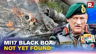 IAF Helicopter Crash: Mi17 Black Box Search Underway, Parts Of Crashed Helicopter Recovered