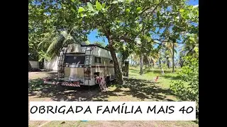 PRAIA DE ARACAJU CASAL MAIS 40 DE MOTORHOME