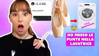 LAVATRICE e ballerine sono pericolose se messe insieme *Rispondo alle vostre domande