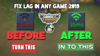FIX LAG IN MOBILE LEGENDS OR ANY GAME 100% GREENPING 2019