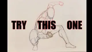 Action Pose Drawing Lesson #10