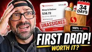 DoorDash Day 34: Dropped My First Order Still $21/hr 2025 Accepting Everything Per Offer Not By Time